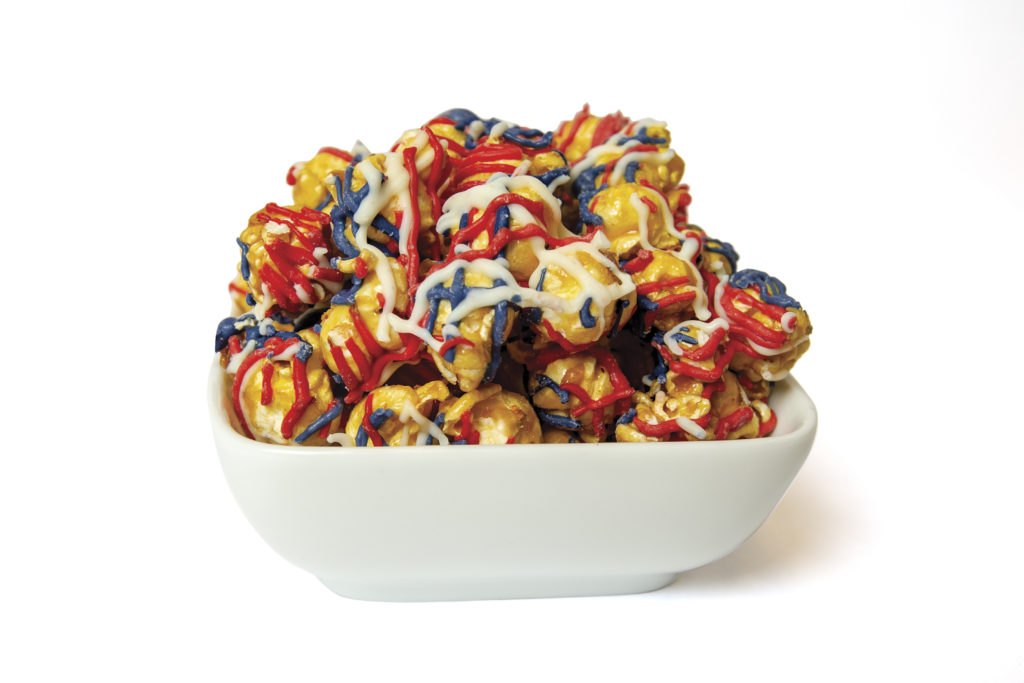 Patriotic Caramel Corn | Peter's Chocolate